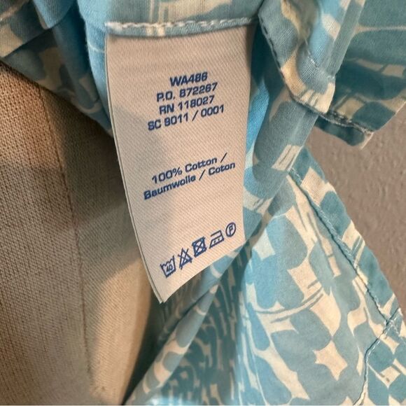 Boden Embroidered V Neck Tunic Top Beach Cover Up 461 - Picture 2 of 3